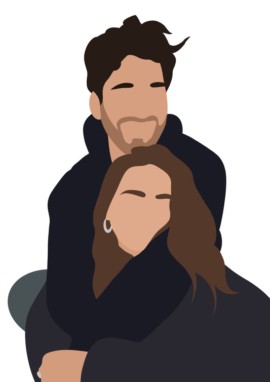 Illustration personnalisée sans détails