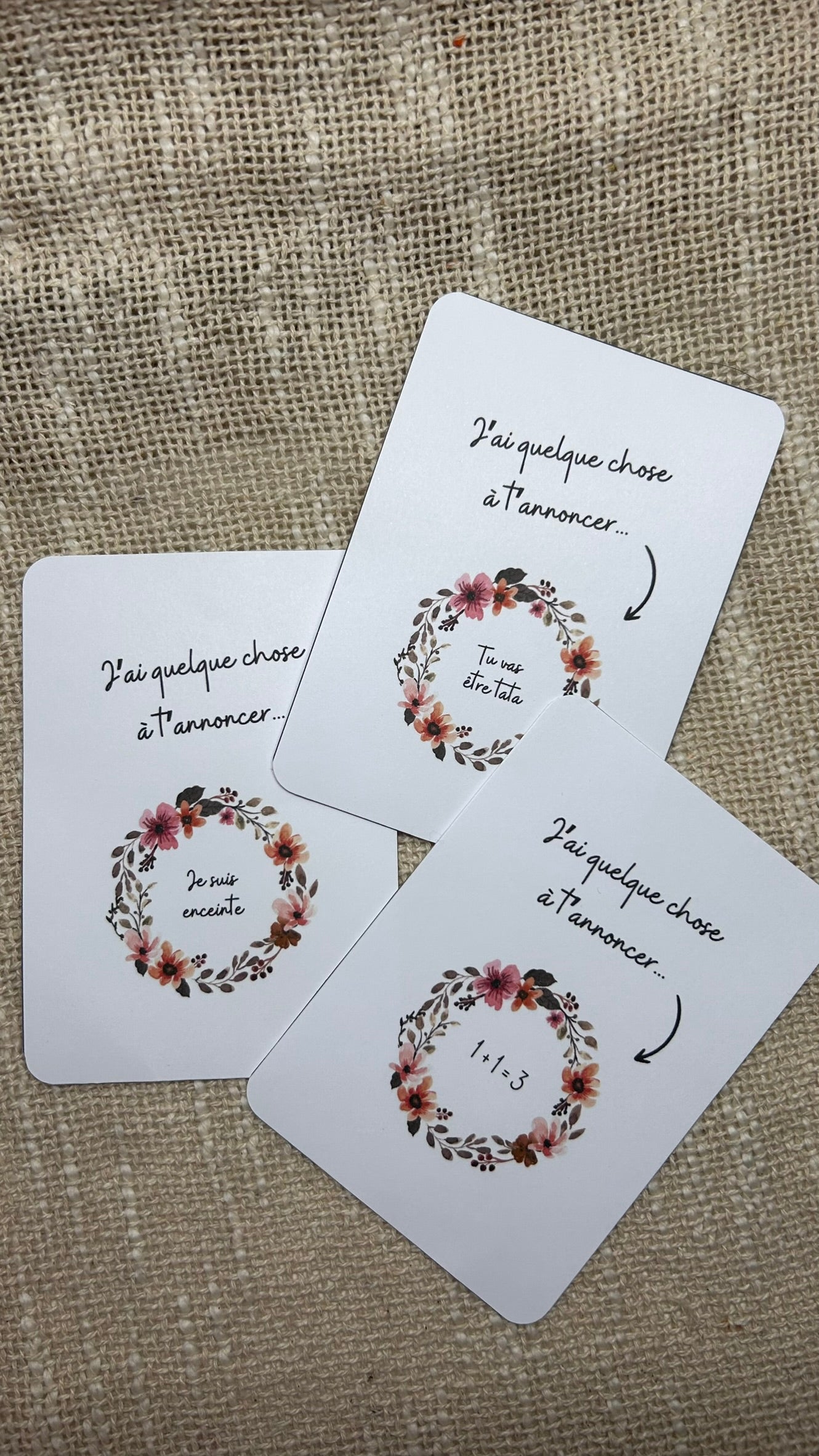 Carte à gratter à personnaliser - Annonce et demande pour tous les événements