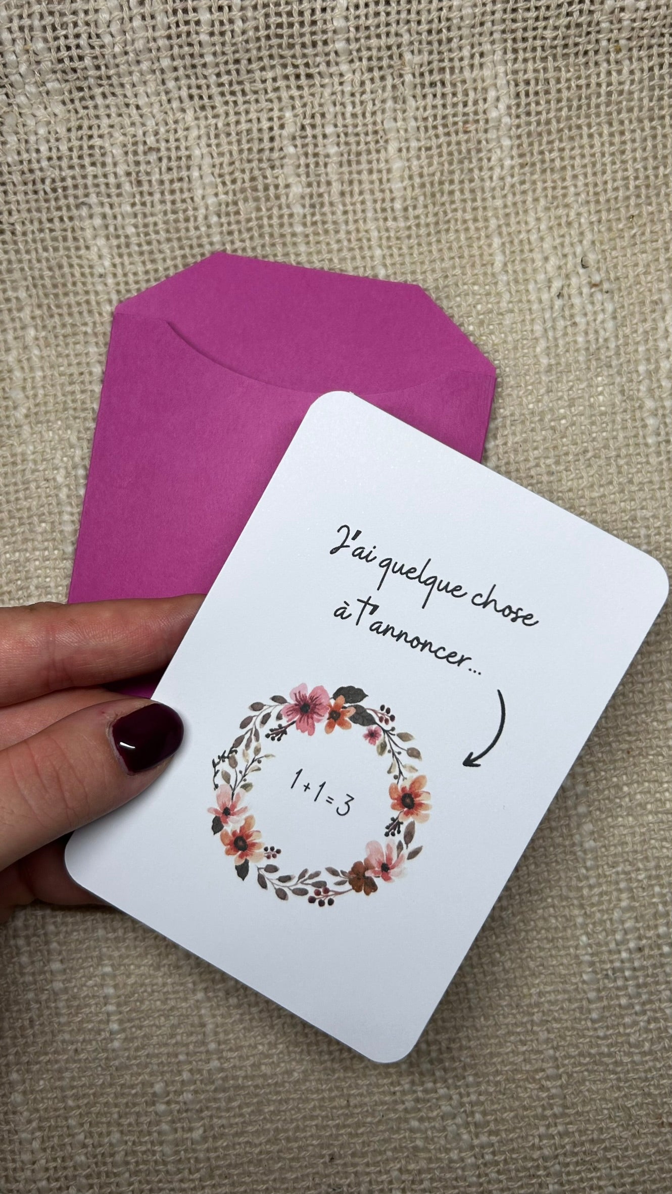 Carte à gratter à personnaliser - Annonce et demande pour tous les événements
