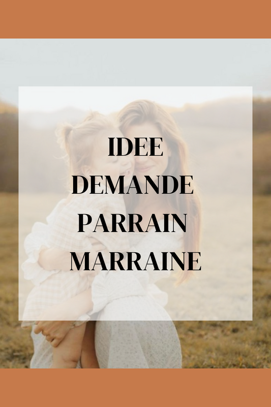 demande parrain marraine originale