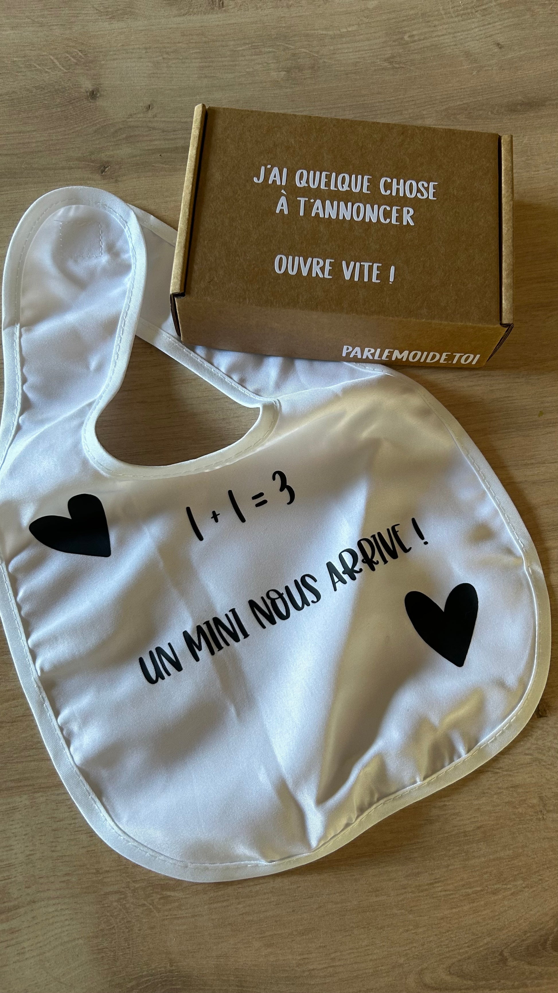 Coffret annonce de grossesse originale - parlemoide.toi