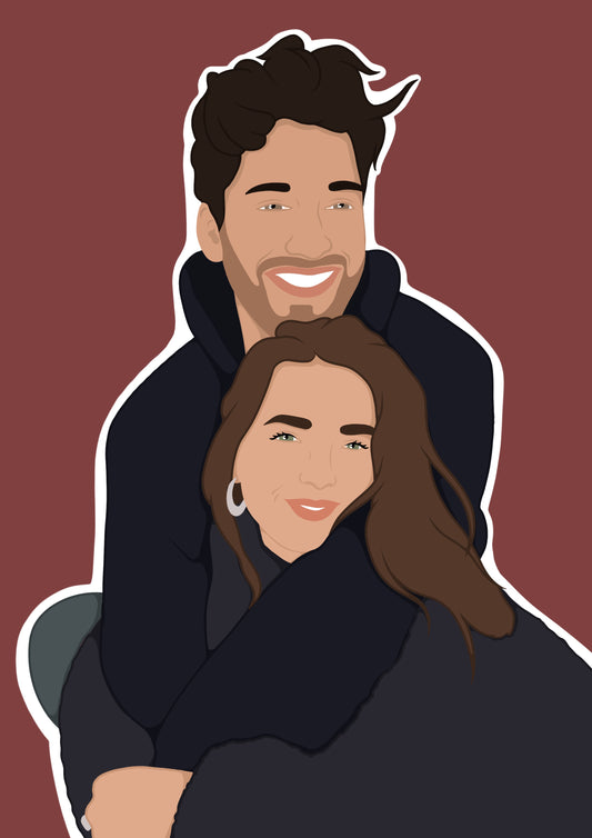 Illustration personnalisée avec détails