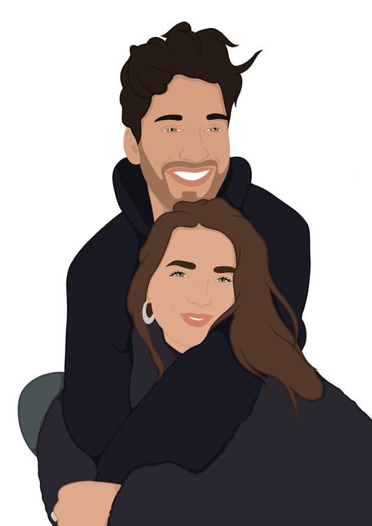 Illustration personnalisée avec détails