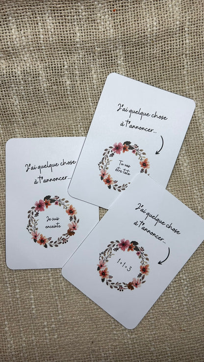 Carte à gratter à personnaliser - Annonce et demande pour tous les événements